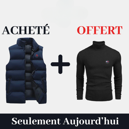 Gilet + Pull Gratuit (DESTOCKAGE)