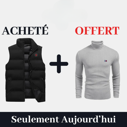 Gilet + Pull Gratuit (DESTOCKAGE)