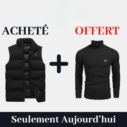 Gilet + Pull Gratuit (DESTOCKAGE)