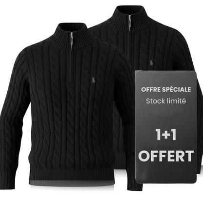 Pull torsadé en cachemire – 1 Acheté = 2 Offerts